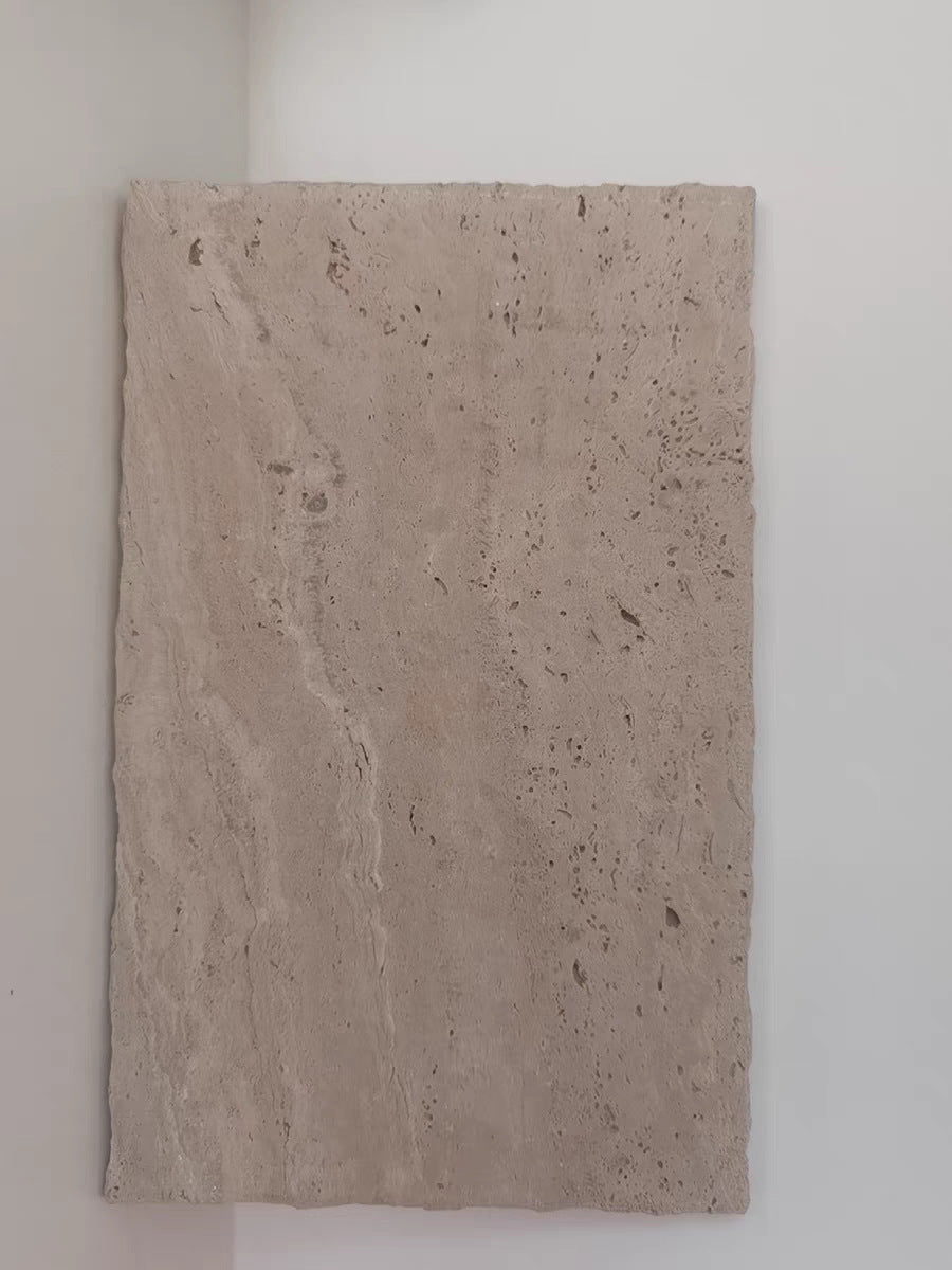 Flat Travertine Tray