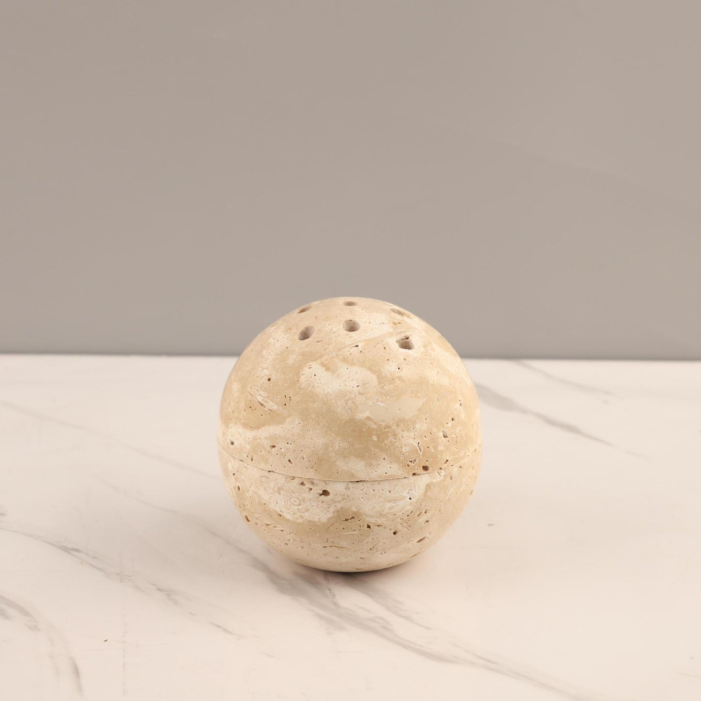 Travertine Resin Incense Burner